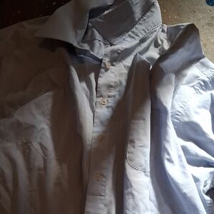 RAFFAELLO ROSSI Light Blue Men's Dress Shirt